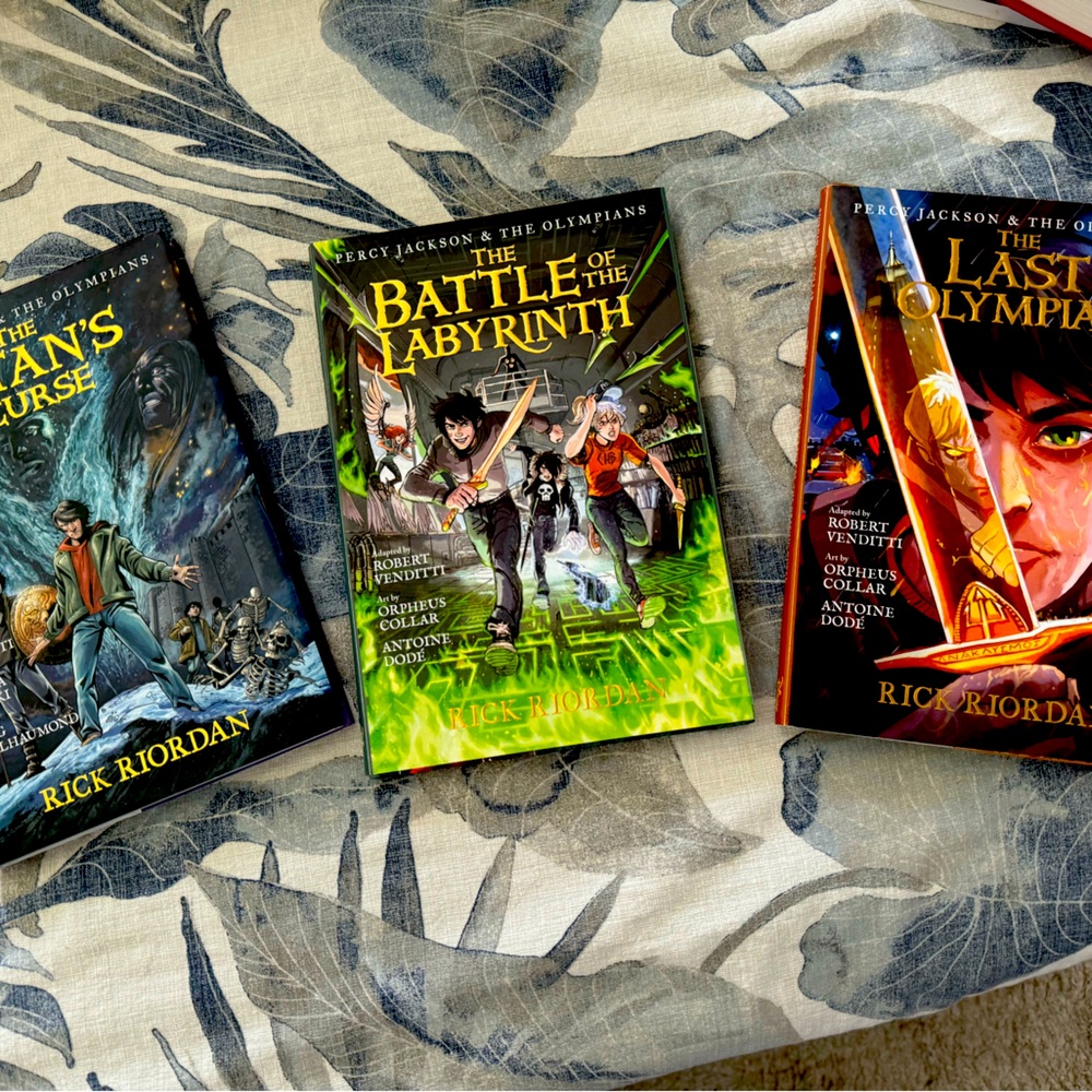 Lightning Thief Graphic Novel Bundle